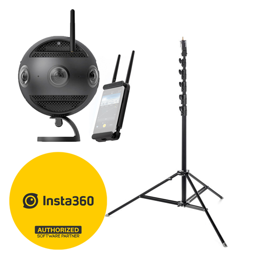Insta360 Pro Elevated Virtual Tours with DeathStar Pro II Titan Complete 3D 360° Camera Kit by VPiX